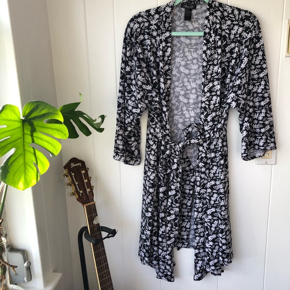 Super Soft Floral Robe